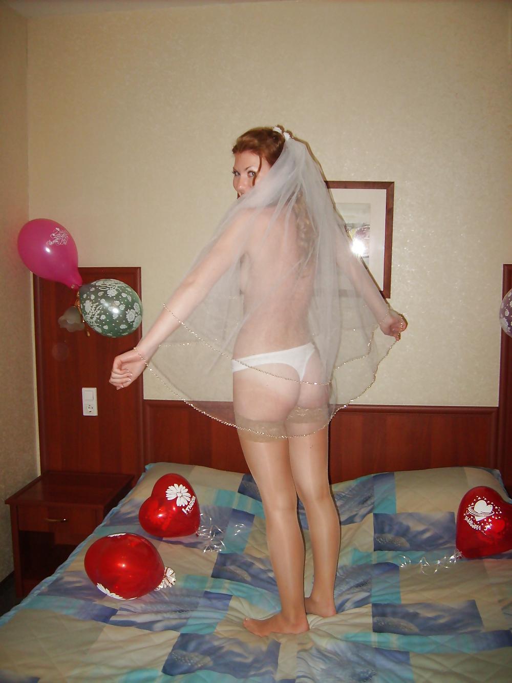18P Redhead on wedding night 