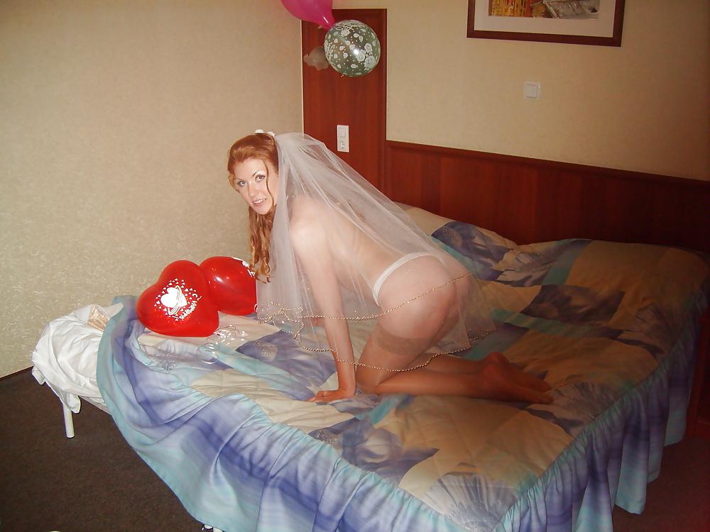 18P Redhead on wedding night 