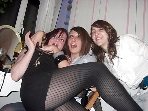 17P Amateurs in Black Stockings II