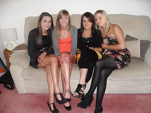 17P Amateurs in Black Stockings II