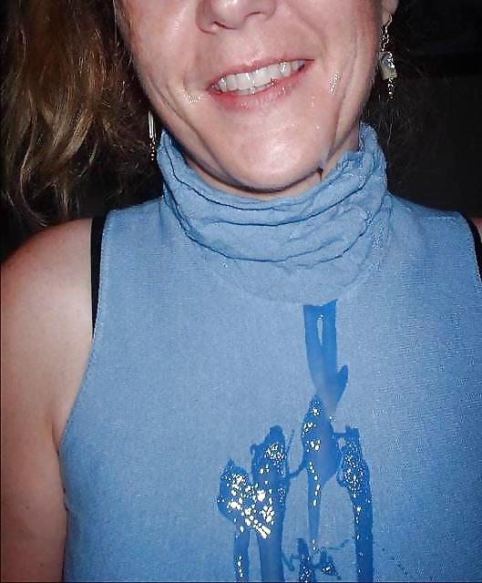 25P Cum on clothes