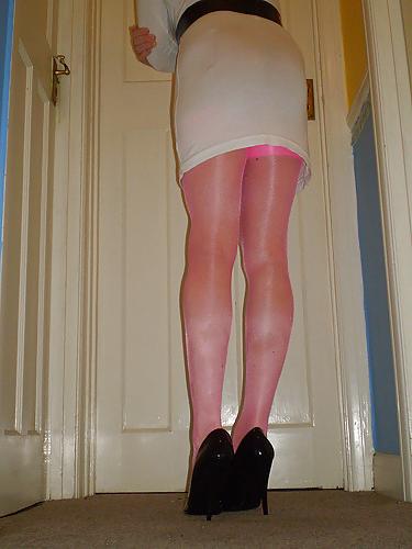 21P Pink Tights and Stockings