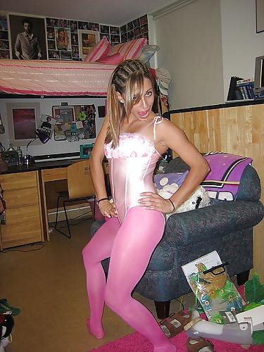 21P Pink Tights and Stockings