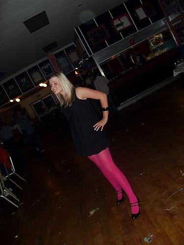 21P Pink Tights and Stockings