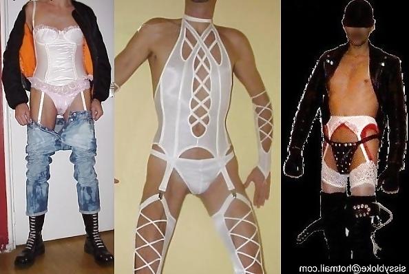 8P Sissy crossdresser male faggot in London = sissyguy