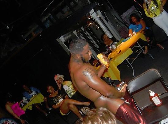 25P Girls Getting Wild With Black Strippers