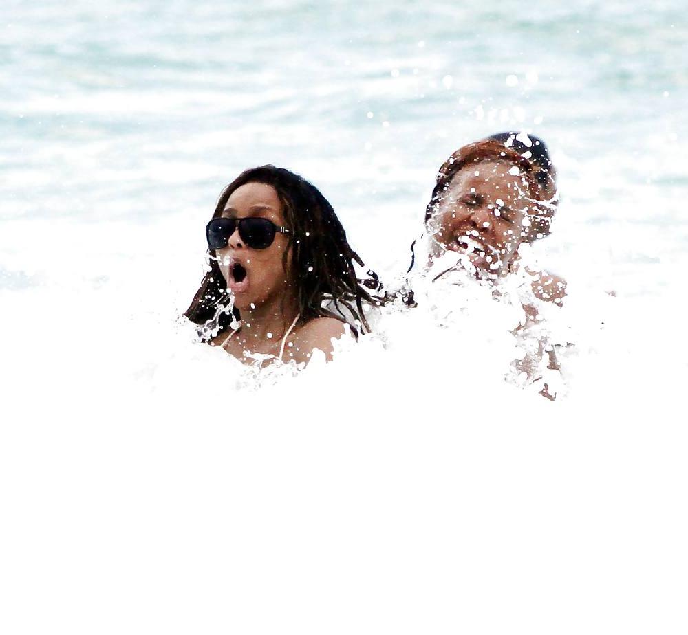 25P Ciara - nice booty shots in a bikini at Miami Beach