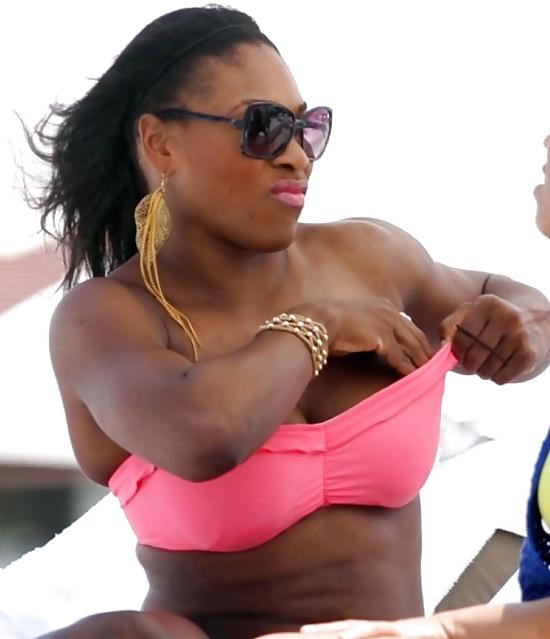 25P Sport Booty #rec Serena Williams Celebrities Ass Tits HQG3