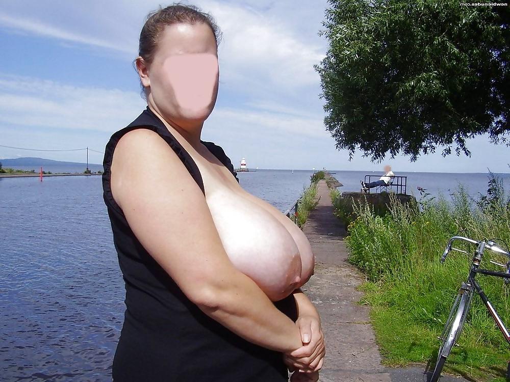 13P Einige reife große Brüste