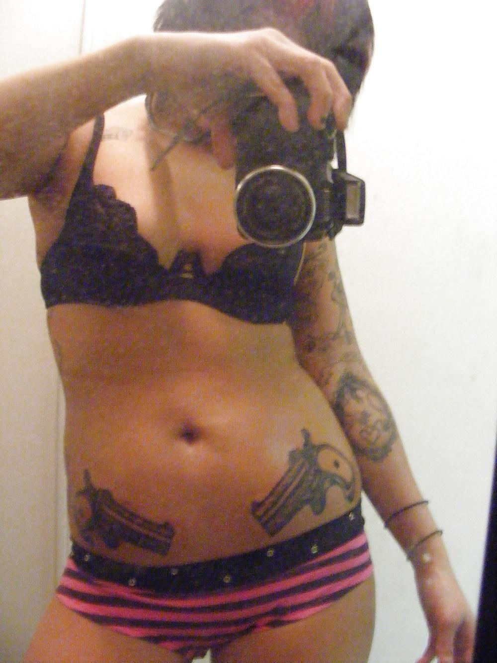 20P Tattoo emo girl