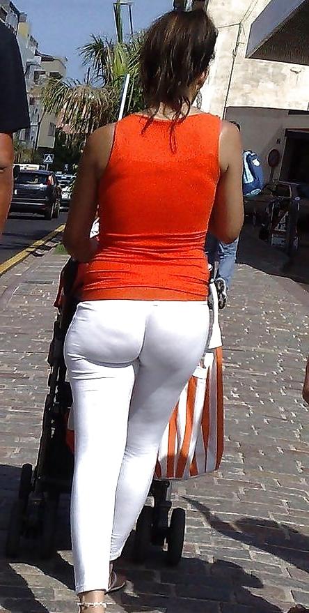 25P Bk Several  Spy Candid White Pants 