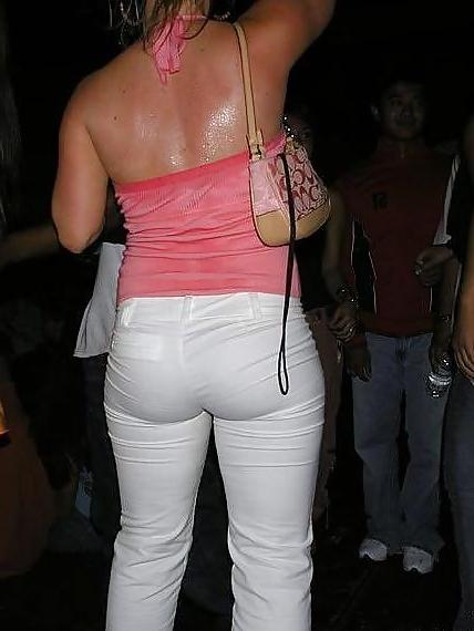 25P Bk Several  Spy Candid White Pants 