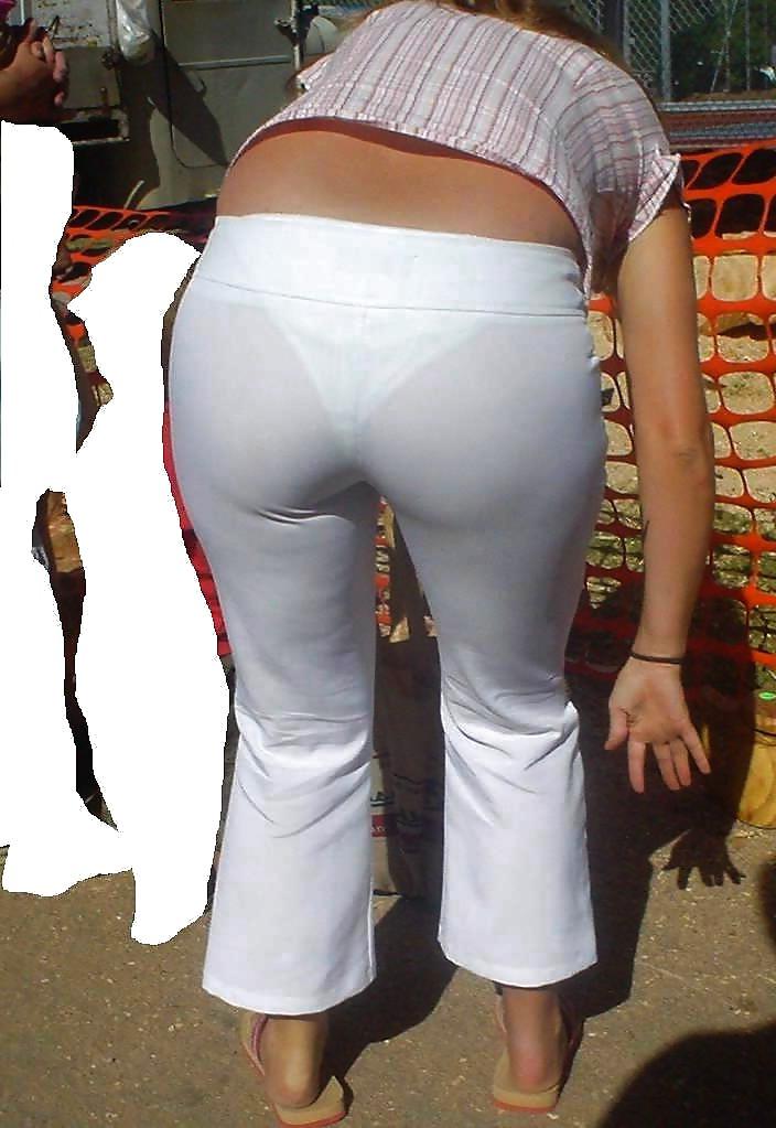 25P Bk Several  Spy Candid White Pants 