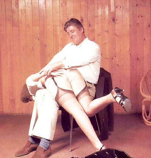 25P Spanking in Stockings
