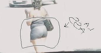 5P Sexy street asses