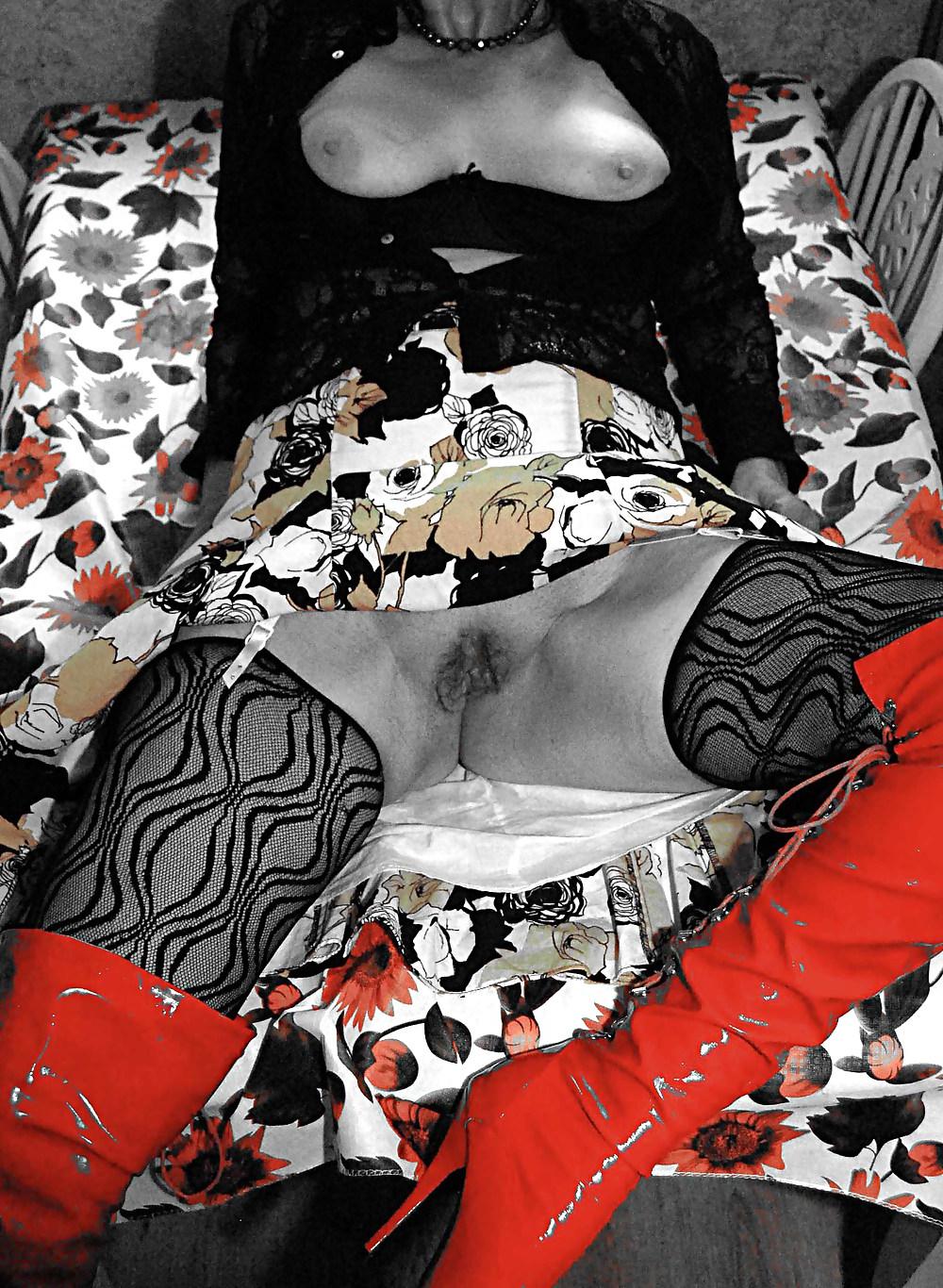 5P Pussy-Stiefel