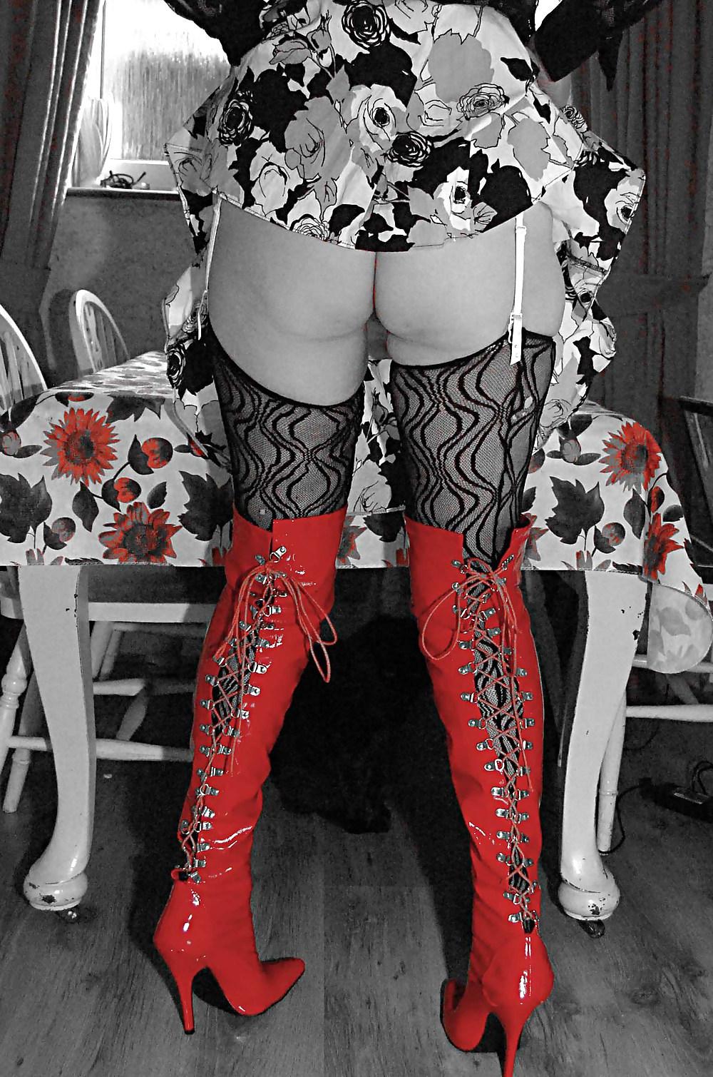 5P Pussy-Stiefel