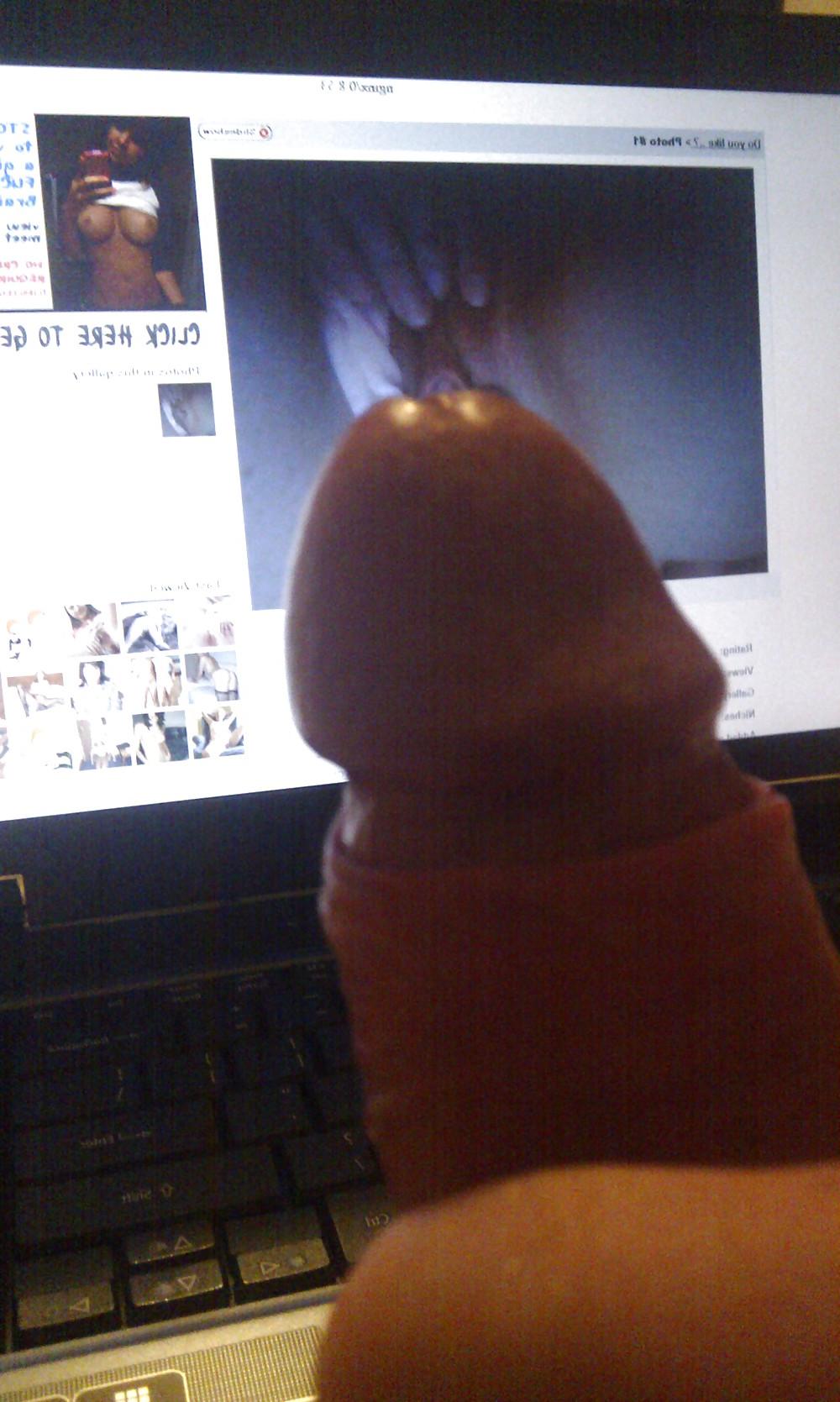 6P Stroking my cock to mOrgasm
