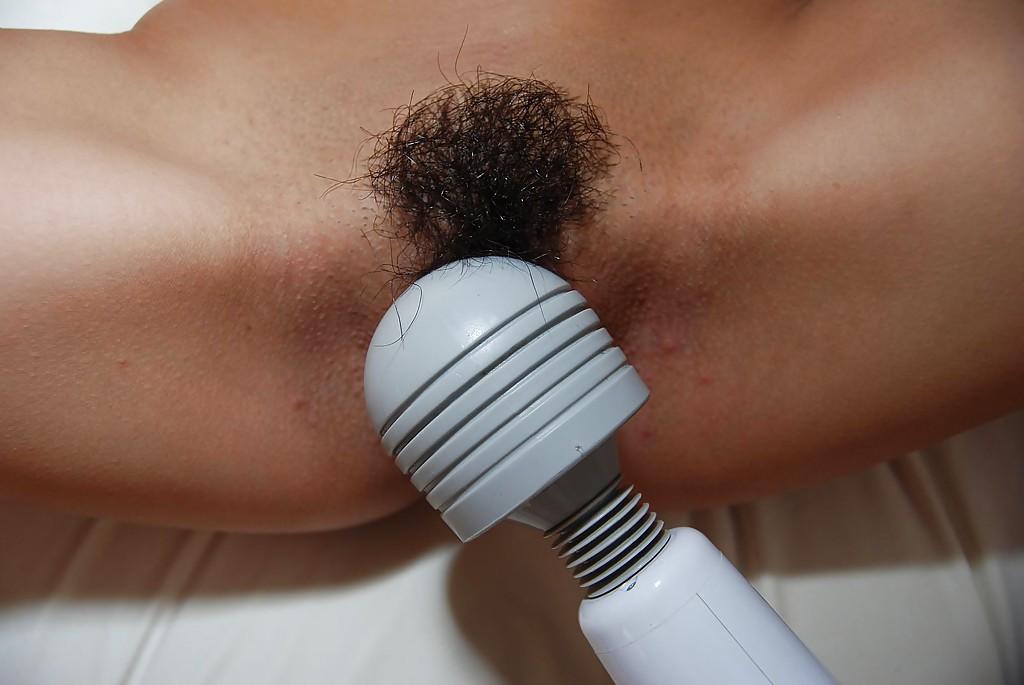 16P Horny asian teen gets her pussy stuffed with sex toys and stiff cock