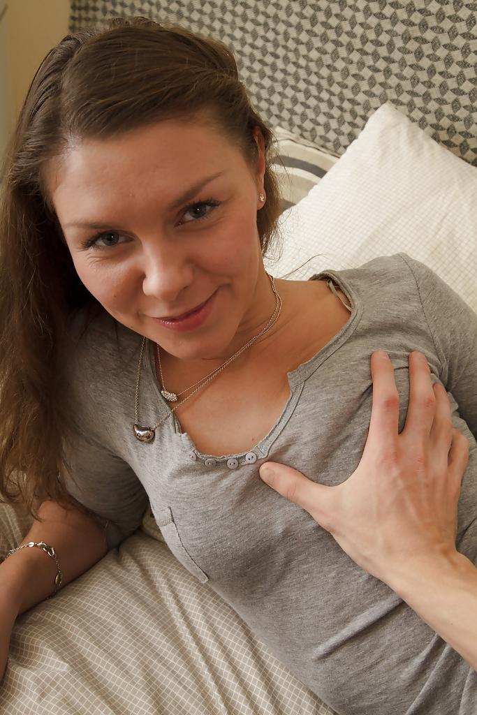 16P Petite teenager shedding jeans before hardcore sex date with big cock