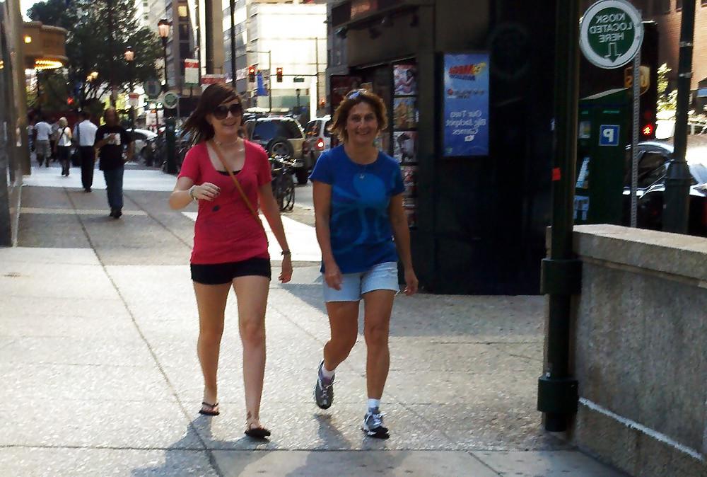 17P Philly Girls Zufällige Mädchen auf der Straße