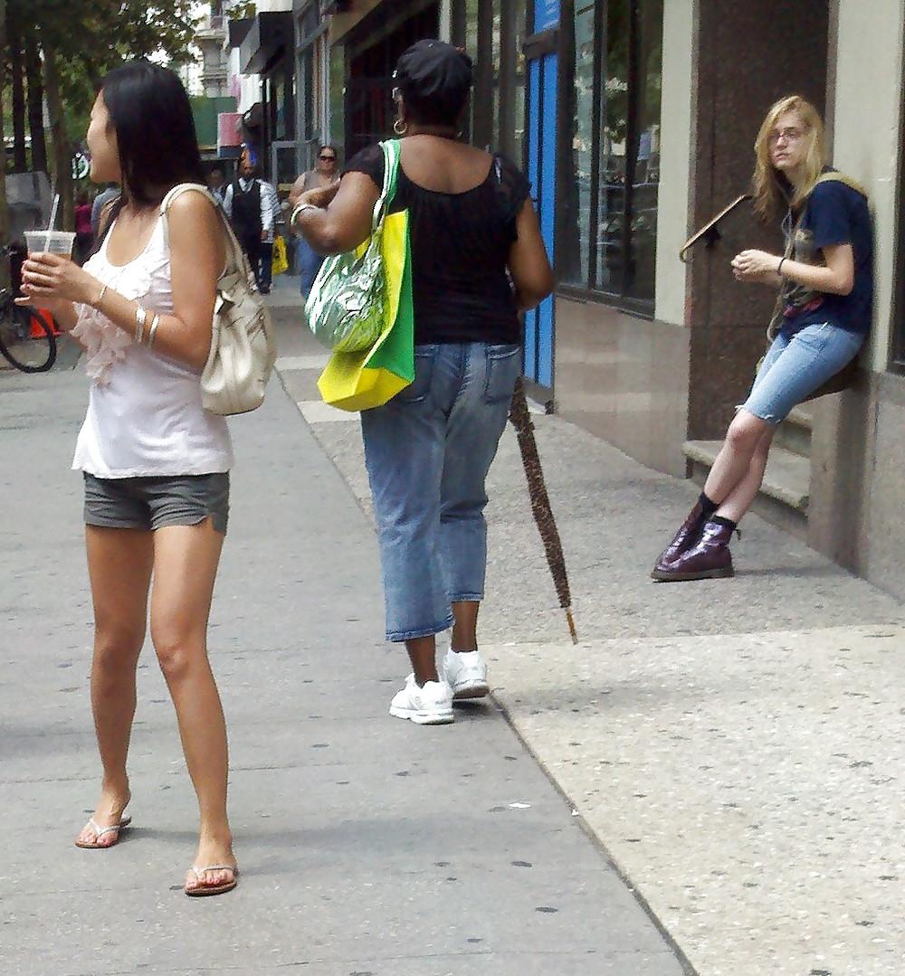 17P Philly Girls Zufällige Mädchen auf der Straße