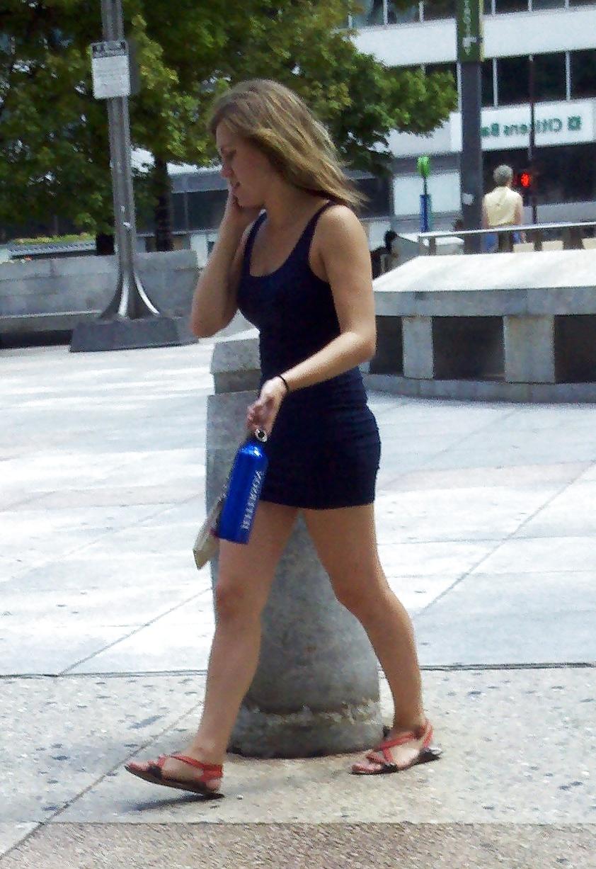 17P Philly Girls Zufällige Mädchen auf der Straße