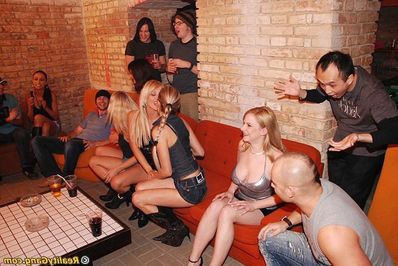 16P Cock starving sluts enjoy a wild sex orgy at the dirty party