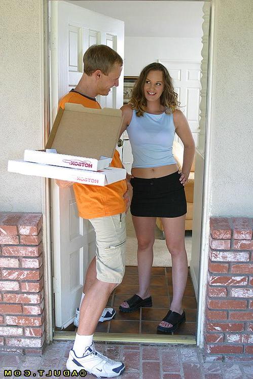 16P Pizza guys hunt for very tasty pussy of super hot milf Holly Day