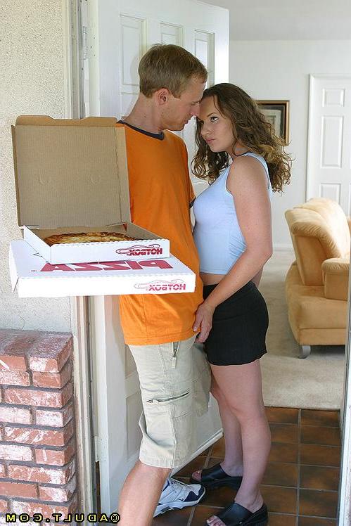 16P Pizza guys hunt for very tasty pussy of super hot milf Holly Day