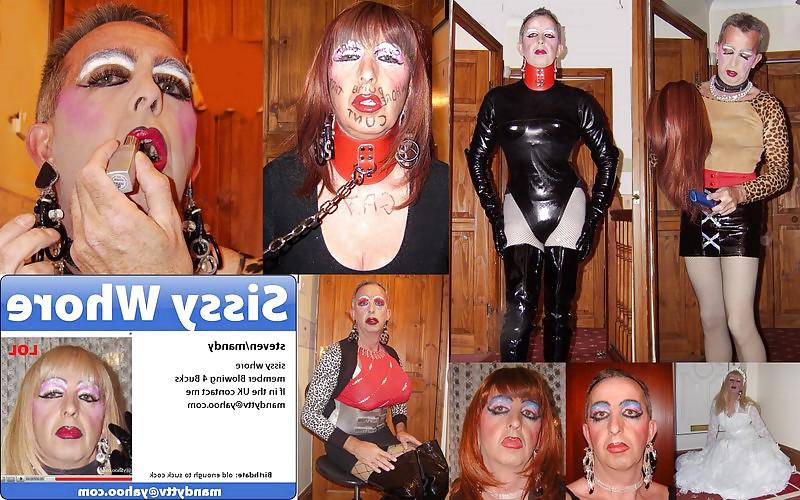 18P Master's sissy sluts collages