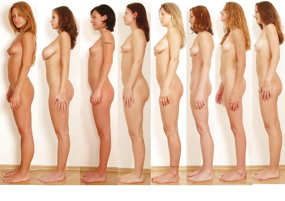 25P Lined up Dressed Undressed 