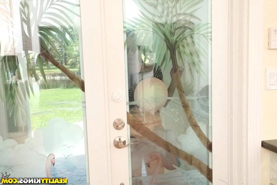 20P Brunette teen Alaina Kristar stops by for a hot cum fiesta