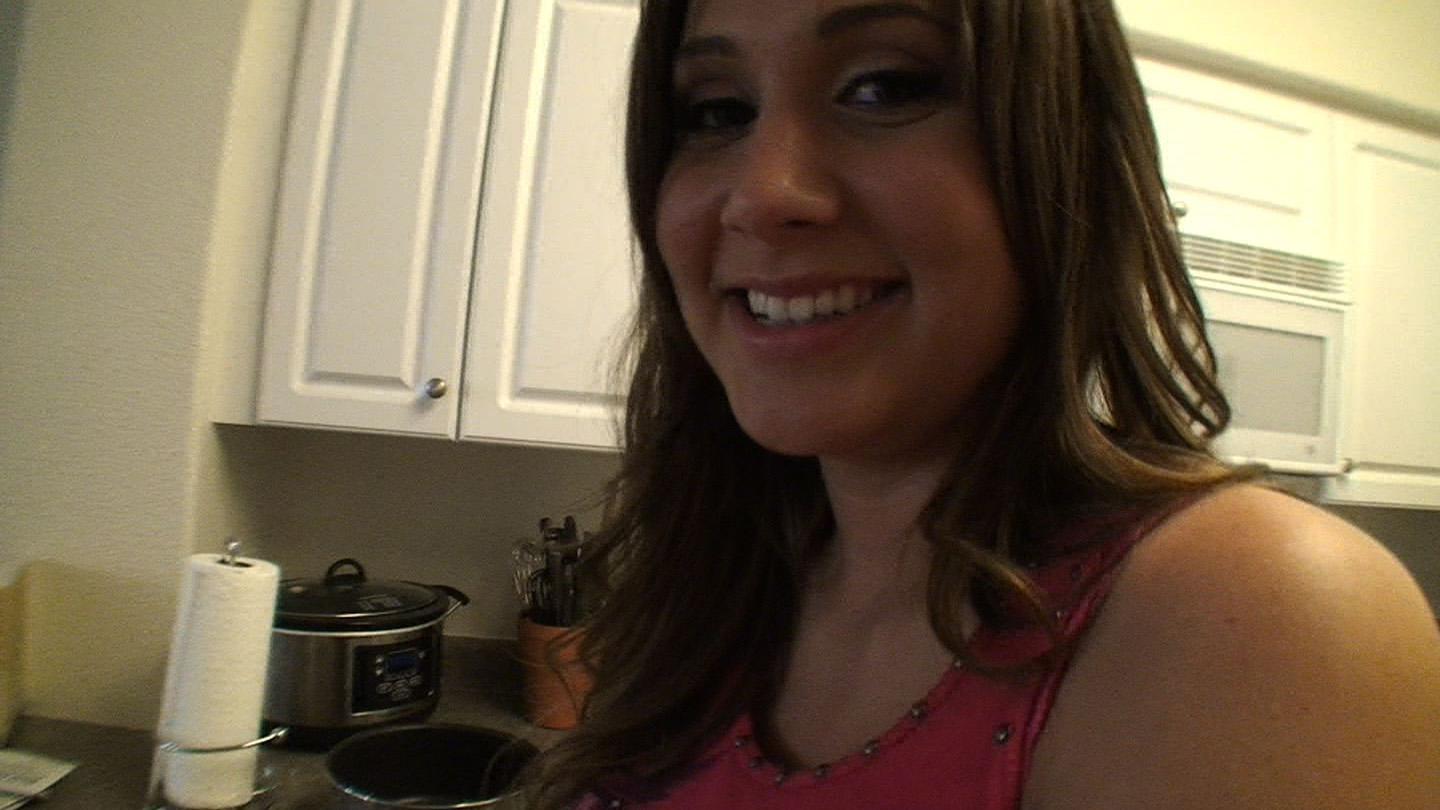 16P Sexy housewife Alanah Rae isn't shy about sucking, fucking and taking a load of cum on her ass