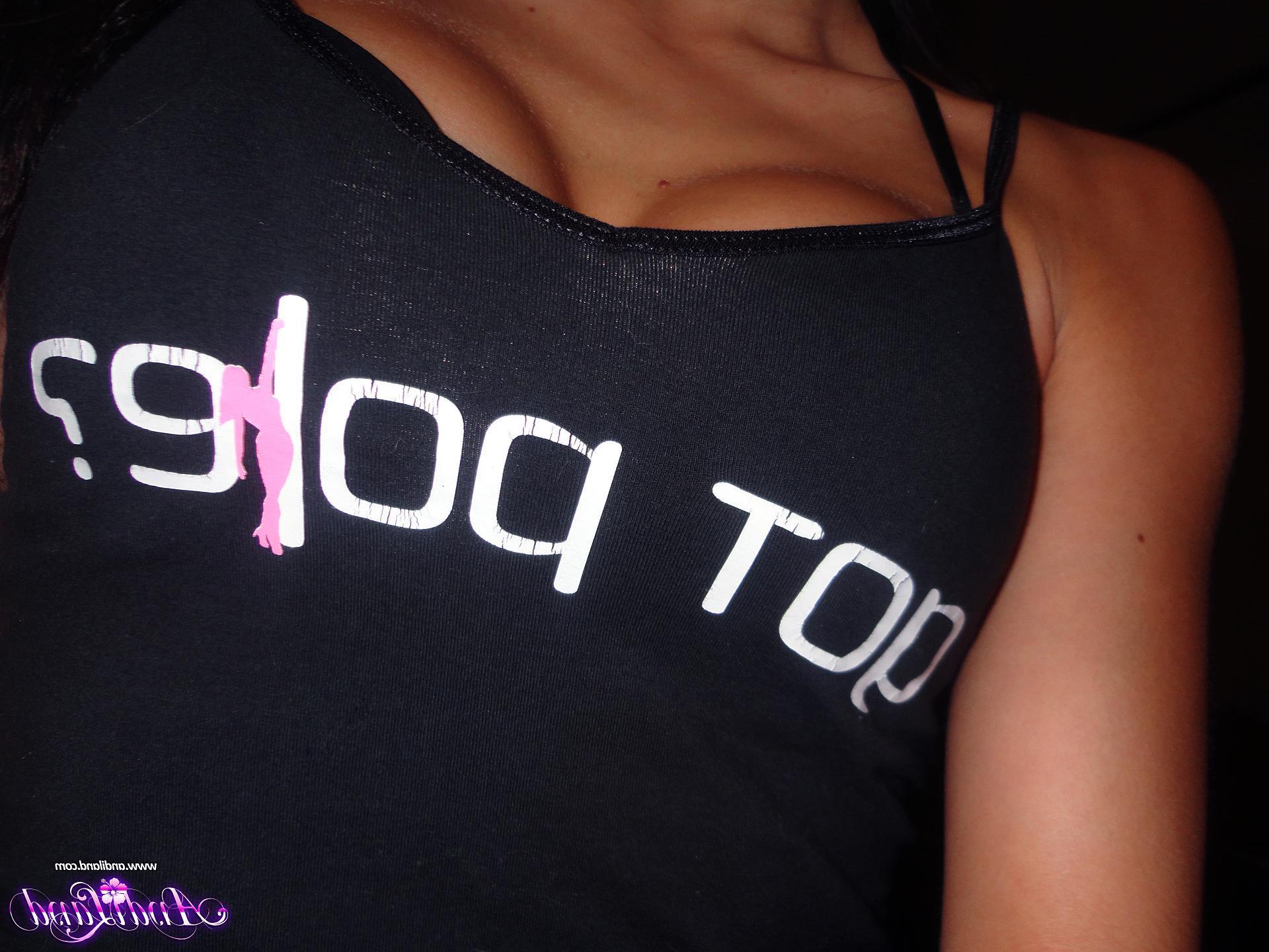 15P Pictures of hot teen Andi Land working the stripper pole