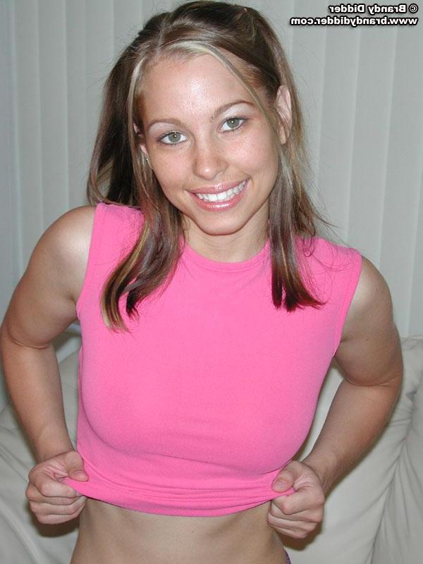 20P Pictures of Brandy Didder stripping to her panties