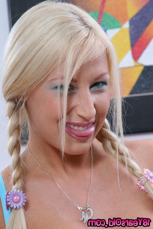 16P 18 year-old blonde in pigtails with big boobs Candy Mason fucking hard