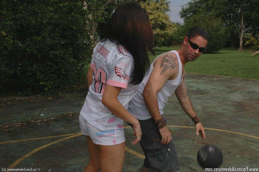 15P Pictures of latina girl Carolina enjoying some hot sex after a ball game