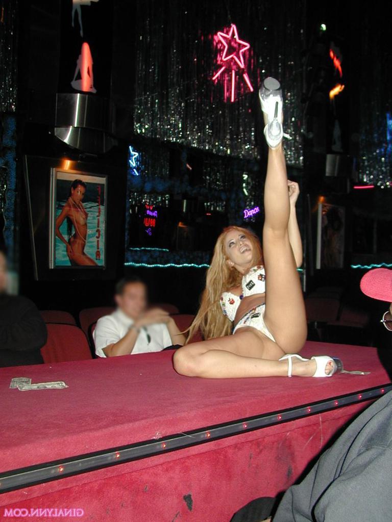 15P Gina Lynn strips and poses