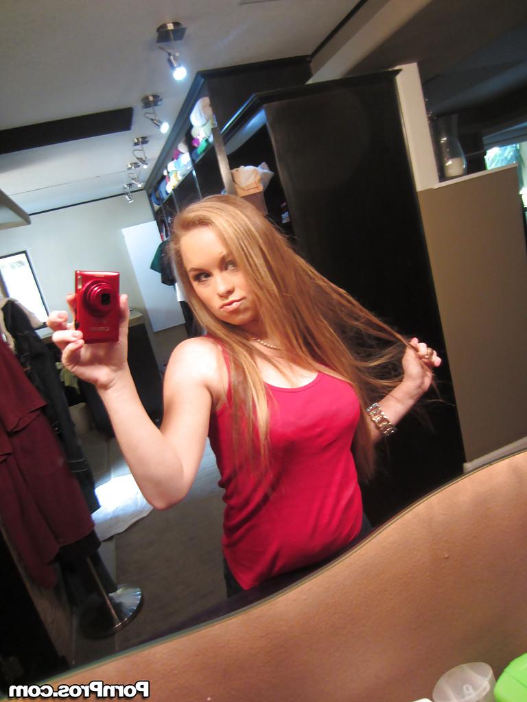 16P Foxy teen Madison Chandler revealing her nice tits with pierced nipples
