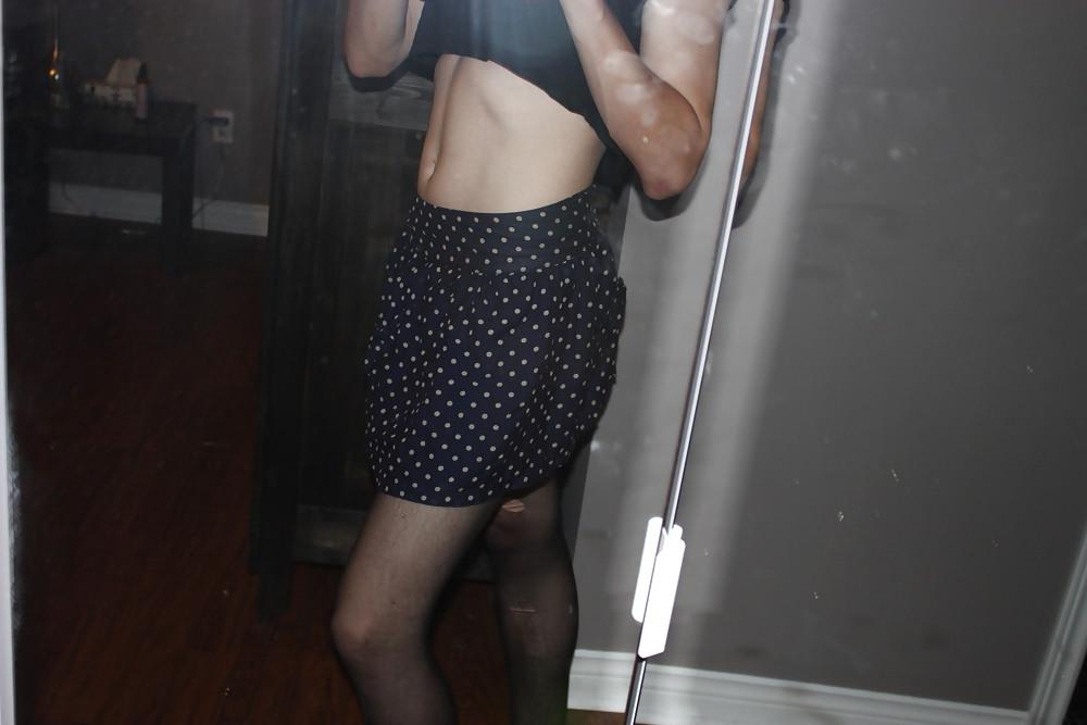 23P Girls Clothes Again. Sexy Young Crossdresser