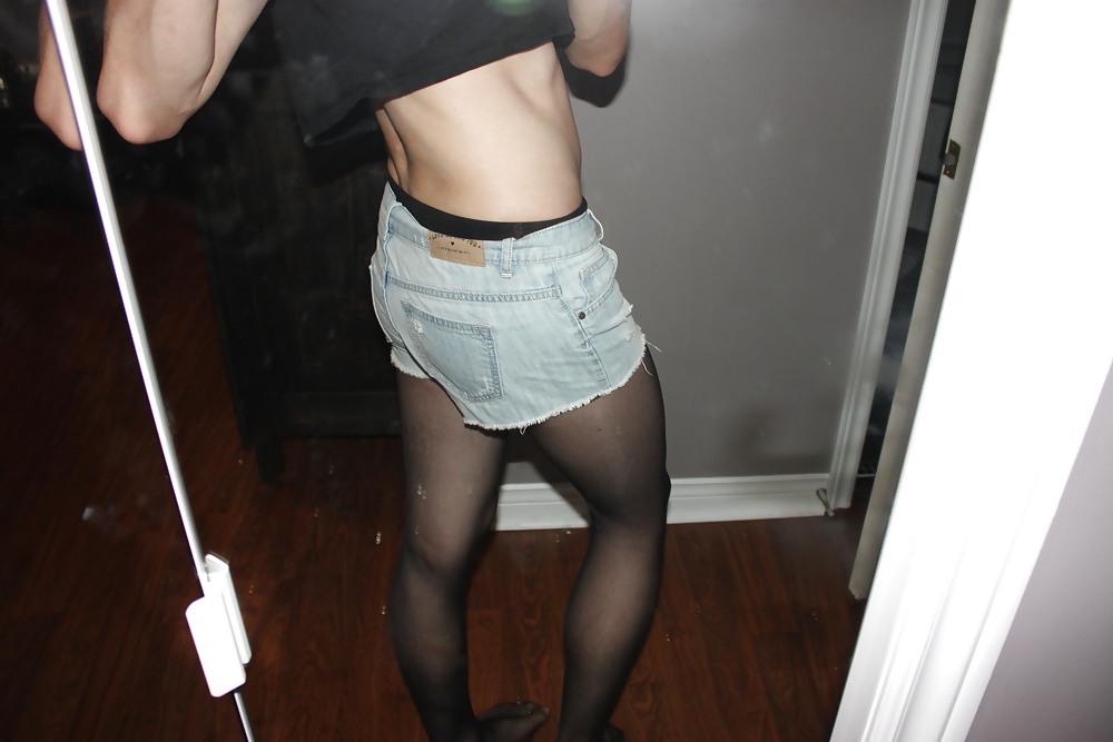 23P Girls Clothes Again. Sexy Young Crossdresser