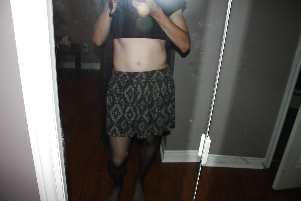 23P Girls Clothes Again. Sexy Young Crossdresser