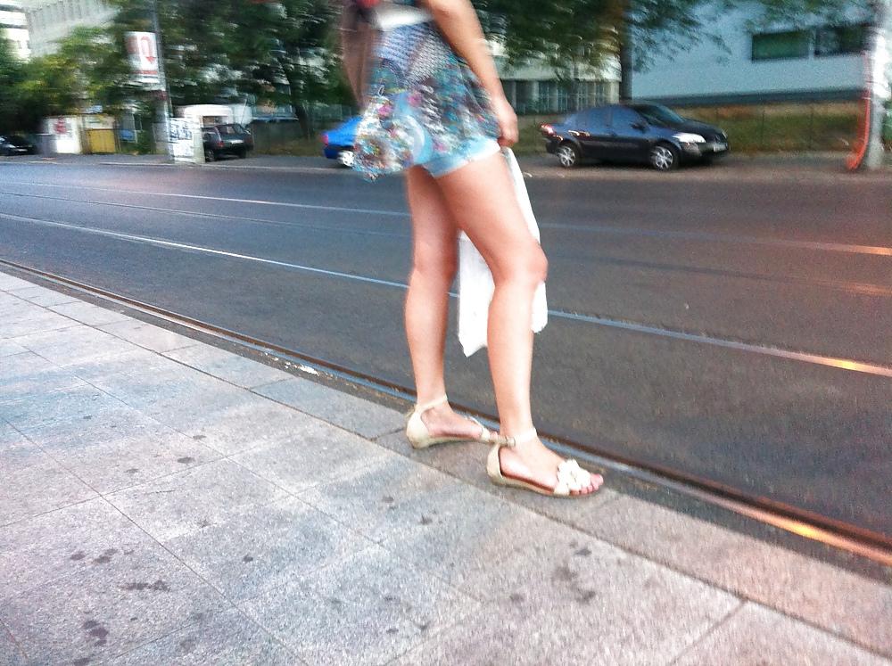 23P Asses on the street