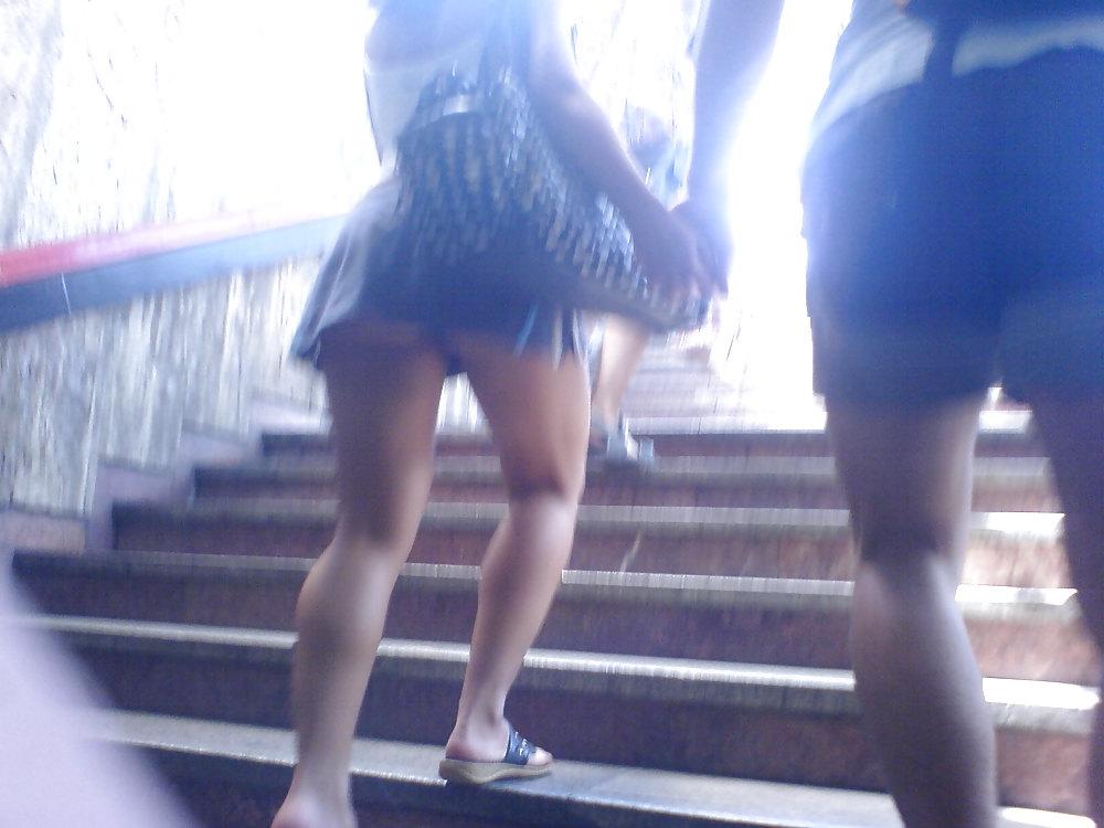 23P Asses on the street