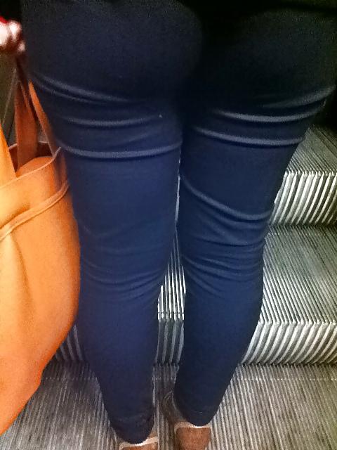 23P Asses on the street