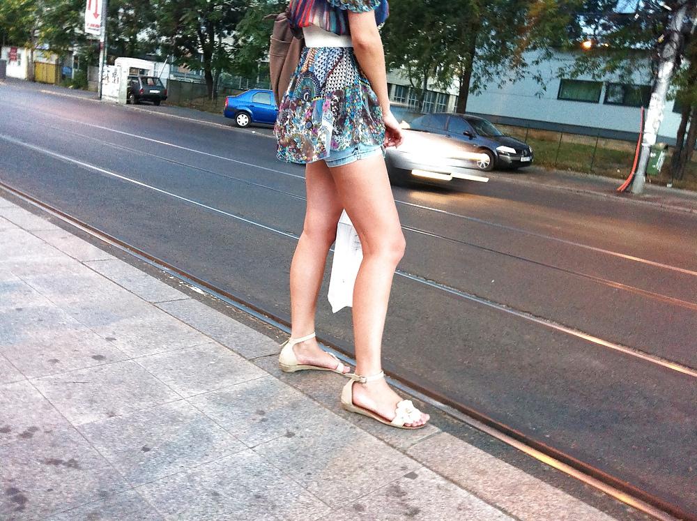 23P Asses on the street