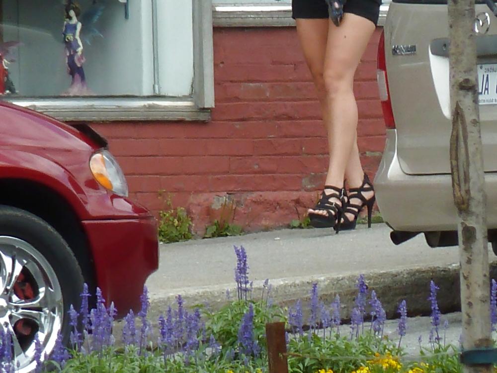 5P Spy cam feet on street 2