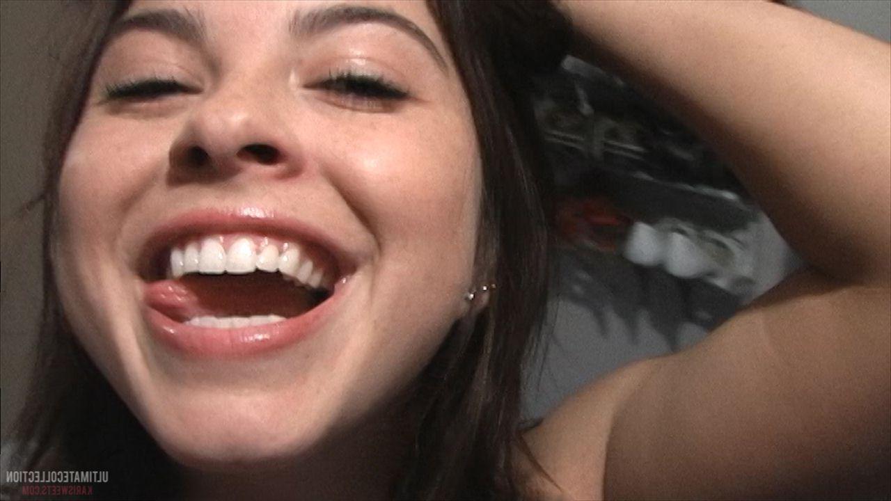 16P Kari Sweets teases with her sexy body on cam
