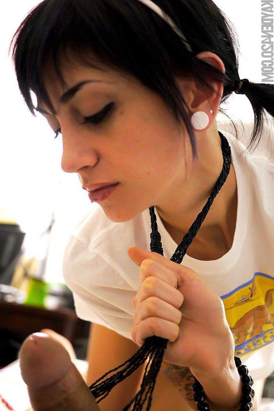 16P Pictures of Kayden 420 enjoying a nice helping of cock